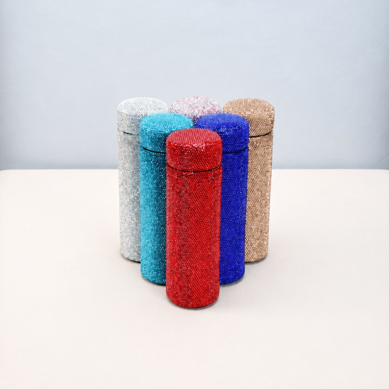 Bling Rhinestone Stainless Steel Vacuum Bote