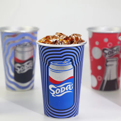 Custom na pagbabago ng Kulay ng Aluminum Cup