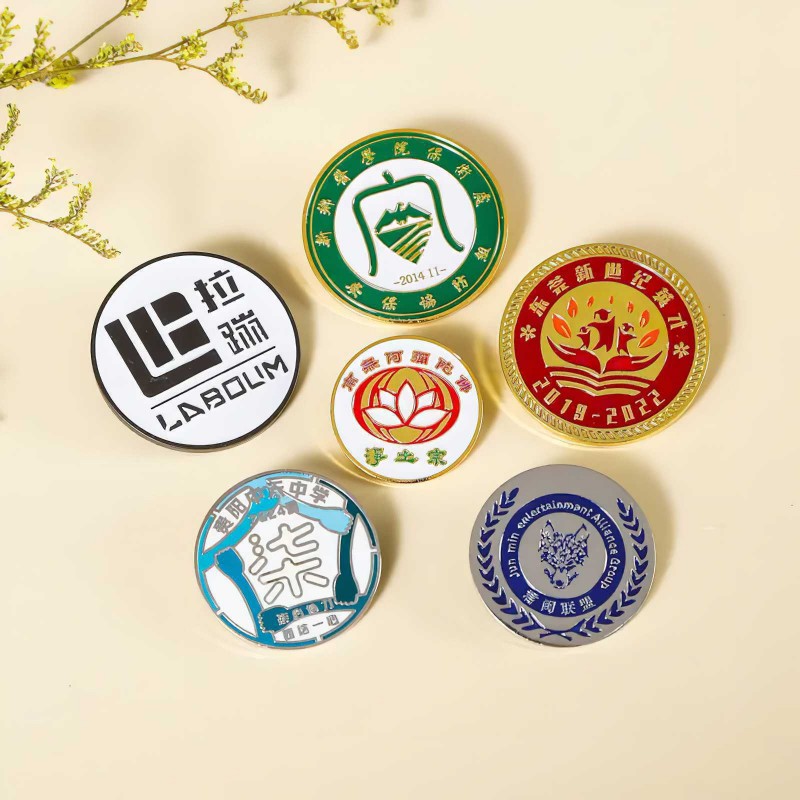 Custom na Soft Enamel Metal Lapel Pins