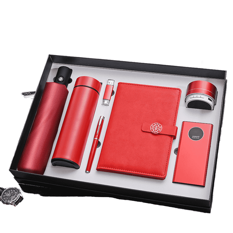 Custom na Logo 7-in-1 Business Gift Box Para sa Staff Graduation
