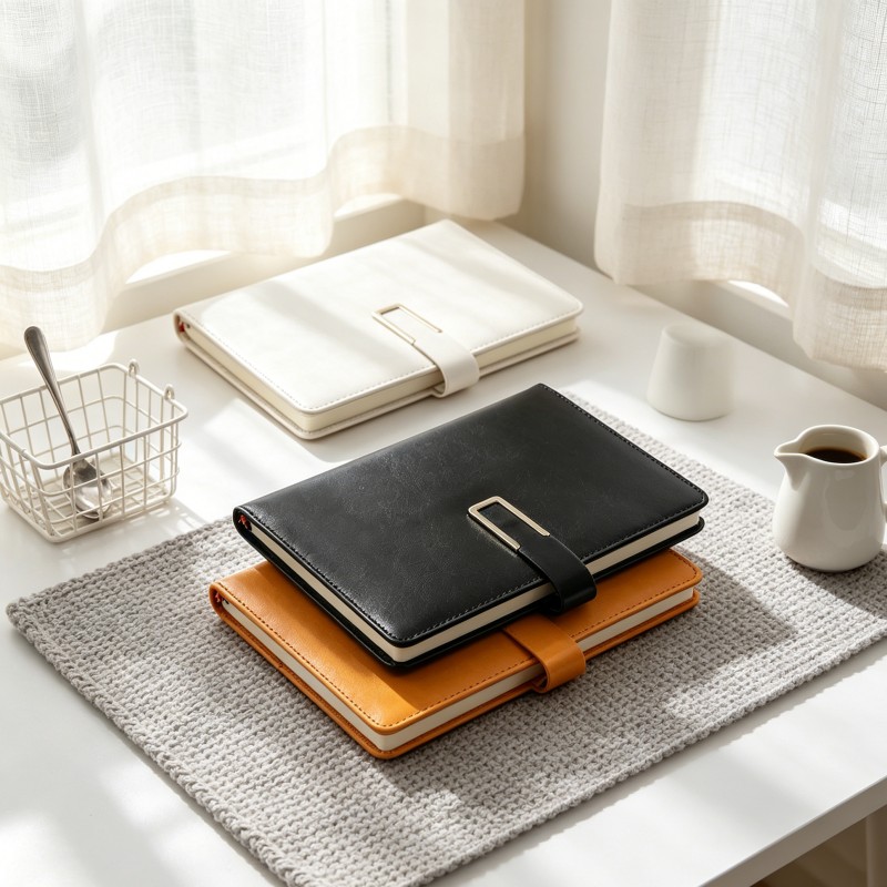 Premium PU Leather Hardcover Notebook