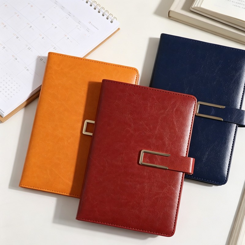 Premium PU Leather Hardcover Notebook