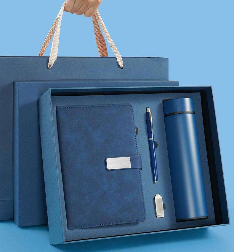 Custom na Logo ng Regalo ng Negosyo Notebook Pen Vacuum Flask