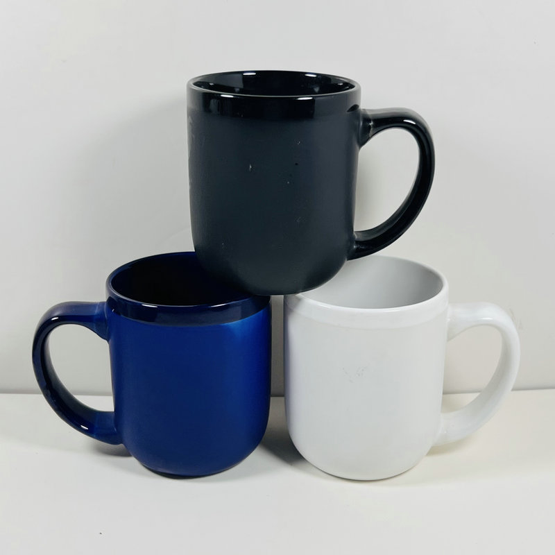 Custom na Logo Matte Ceramic Coffee Mug Para sa Regalo sa Cafe